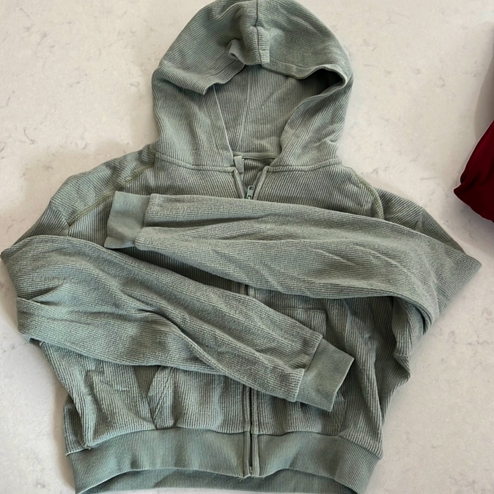 SKIMS waffle hoodie